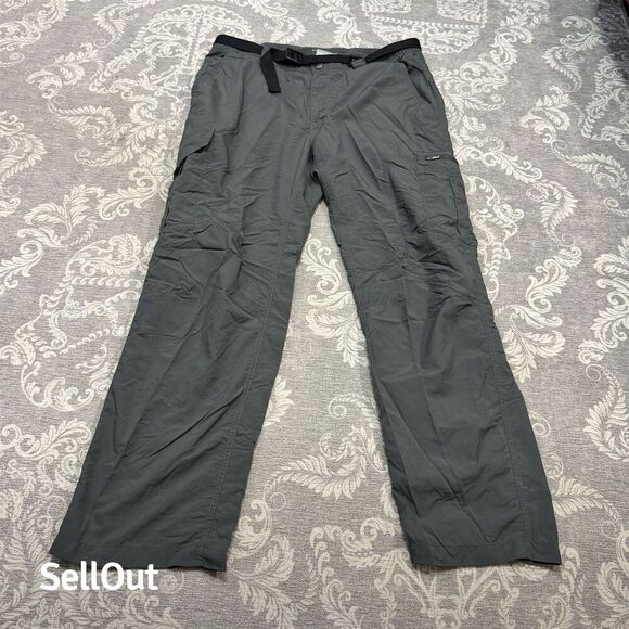 Columbia Men's Cargo Pants 36x30 Gray Omni-Shade Sun Protection - Picture 1 of 10